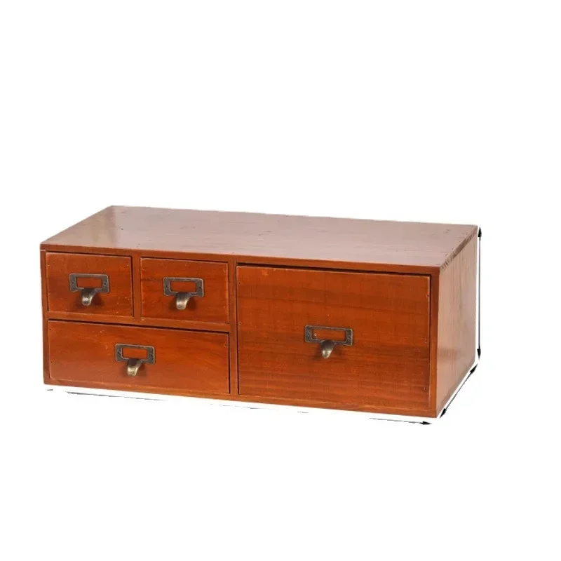 Desktop Large Capacity Storage Box Desk Computer Height Rack Cosmetics Drawer Cabinet Retro Wooden Jewelry Box
Desktop Large Capacity Storage Box Desk Computer Height Rack Cosmetics Drawer Cabinet Retro Wooden Jewelry Box
