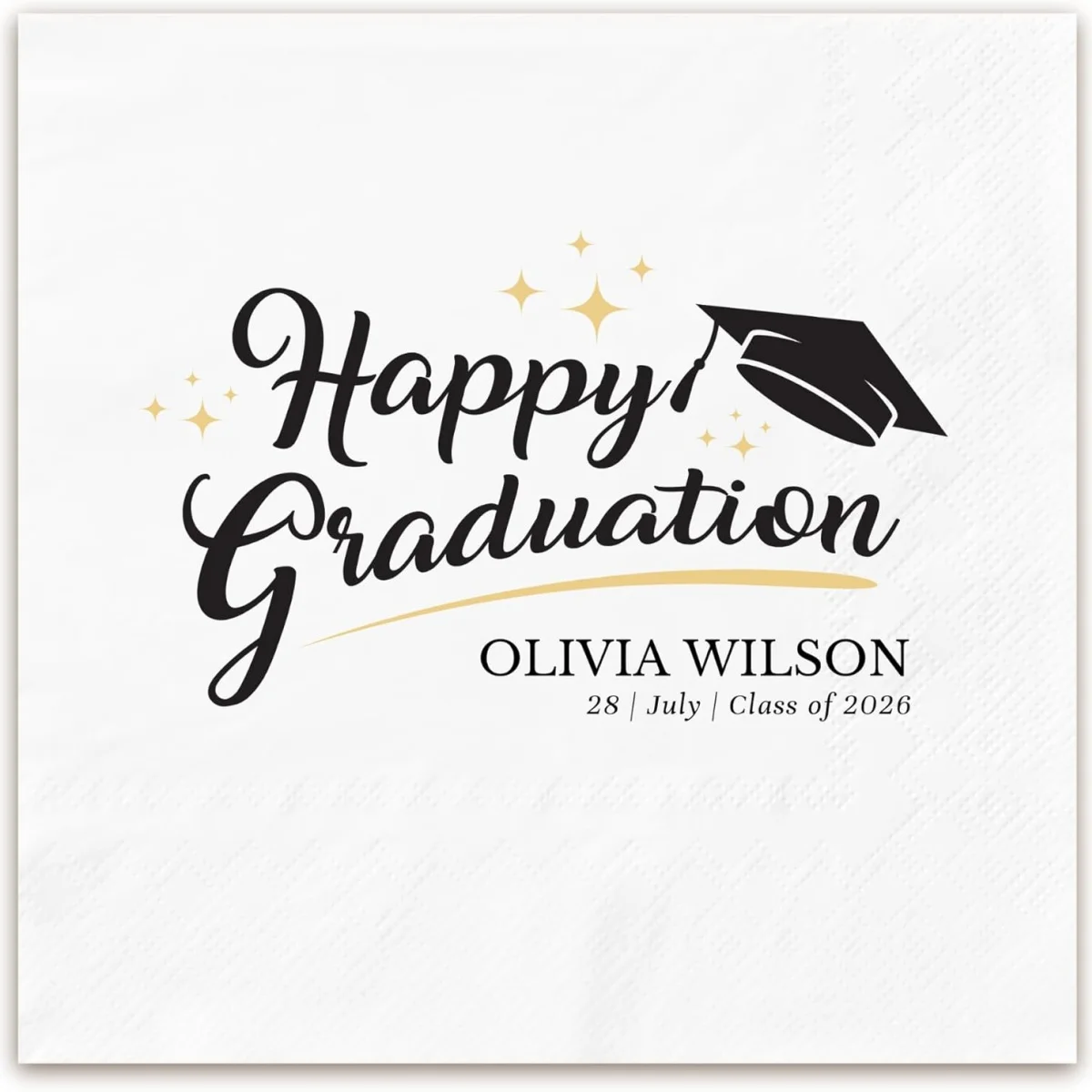 50pcs Custom Napkins Class of 2026 Grad - Personalized Napkins for Graduation - Customized Napkin with Name&Photo - Congratulati
50pcs Custom Napkins Class of 2026 Grad - Personalized Napkins for Graduation - Customized Napkin with Name&Photo - Congratulati