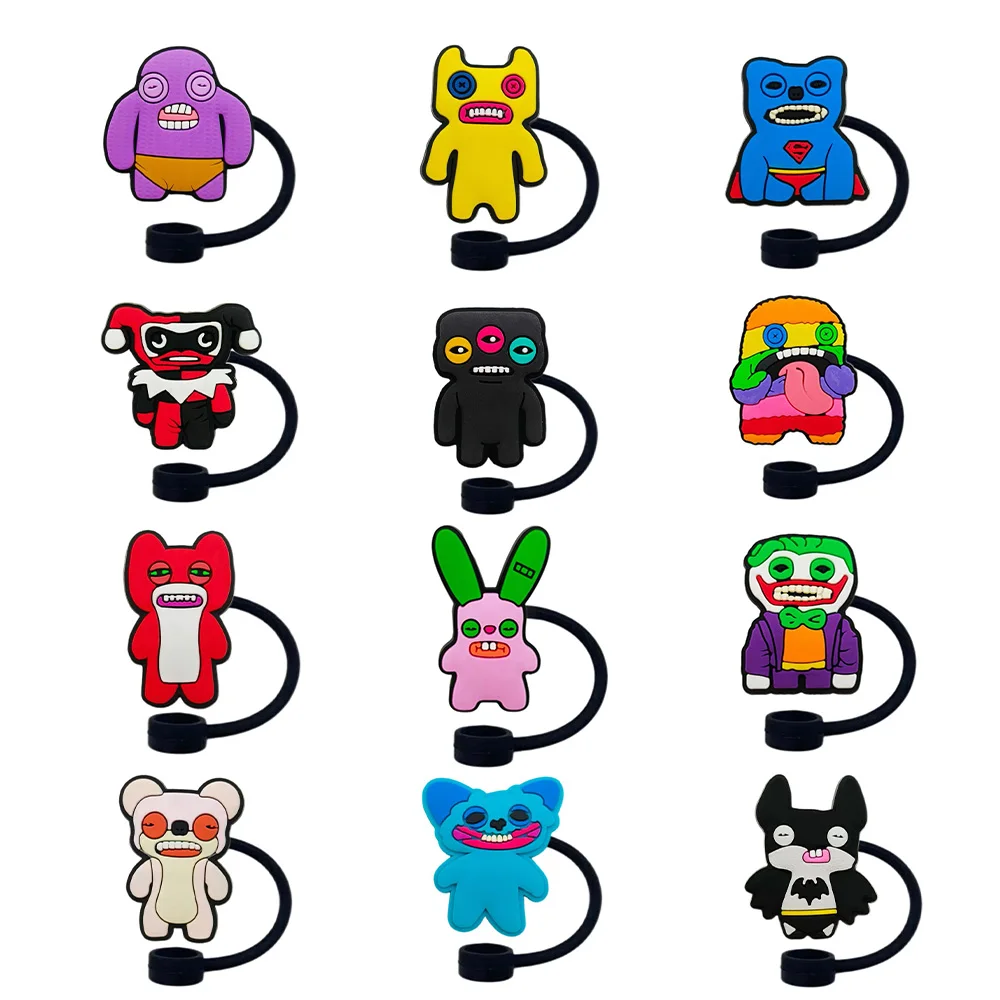 1-12PCS Tooth Monster Straw Cover Cap Cartoon Drink Straw Plug Reusable Splash Proof Drinking Fit Cup Straw Cap Charms Pendant
1-12PCS Tooth Monster Straw Cover Cap Cartoon Drink Straw Plug Reusable Splash Proof Drinking Fit Cup Straw Cap Charms Pendant