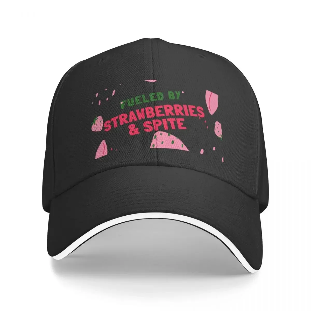 fueled by strawberries & spite Baseball Cap Vintage Snap Back Hat hats on offer Male Women's
fueled by strawberries & spite Baseball Cap Vintage Snap Back Hat hats on offer Male Women's