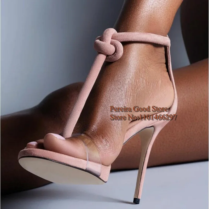 Sexy Blue Suede Rope Sandals Clear PVC Toe Strap Back Zipper High Heel Banquet Party Shoes Plus Size 45 Drop Ship
Sexy Blue Suede Rope Sandals Clear PVC Toe Strap Back Zipper High Heel Banquet Party Shoes Plus Size 45 Drop Ship