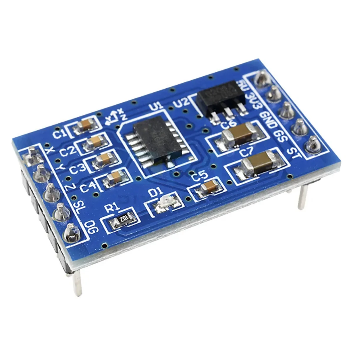 Модуль датчика скорости ускорения MMA7361, плата акселерометра наклона для Arduino Raspberry Pi
Модуль датчика скорости ускорения MMA7361, плата акселерометра наклона для Arduino Raspberry Pi