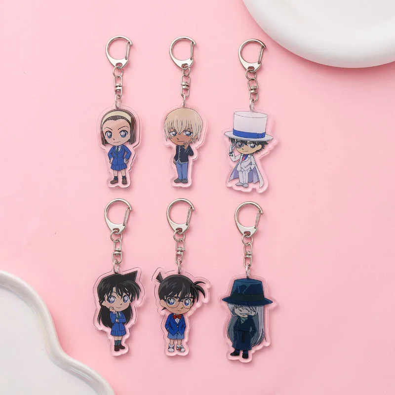 Detective Conan Acrylic Keychain Shinichi Kudo Cute Cartoon Pendant Anime Peripheral Gifts for Men and Women Accessories
Detective Conan Acrylic Keychain Shinichi Kudo Cute Cartoon Pendant Anime Peripheral Gifts for Men and Women Accessories