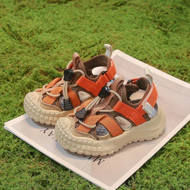 Summer Children's Sports Sandals for Boy 2025 New Toddlers Causal Sandals School Trend Fashion Kids Chunky Beach Shoes Non-slip
Summer Children's Sports Sandals for Boy 2025 New Toddlers Causal Sandals School Trend Fashion Kids Chunky Beach Shoes Non-slip