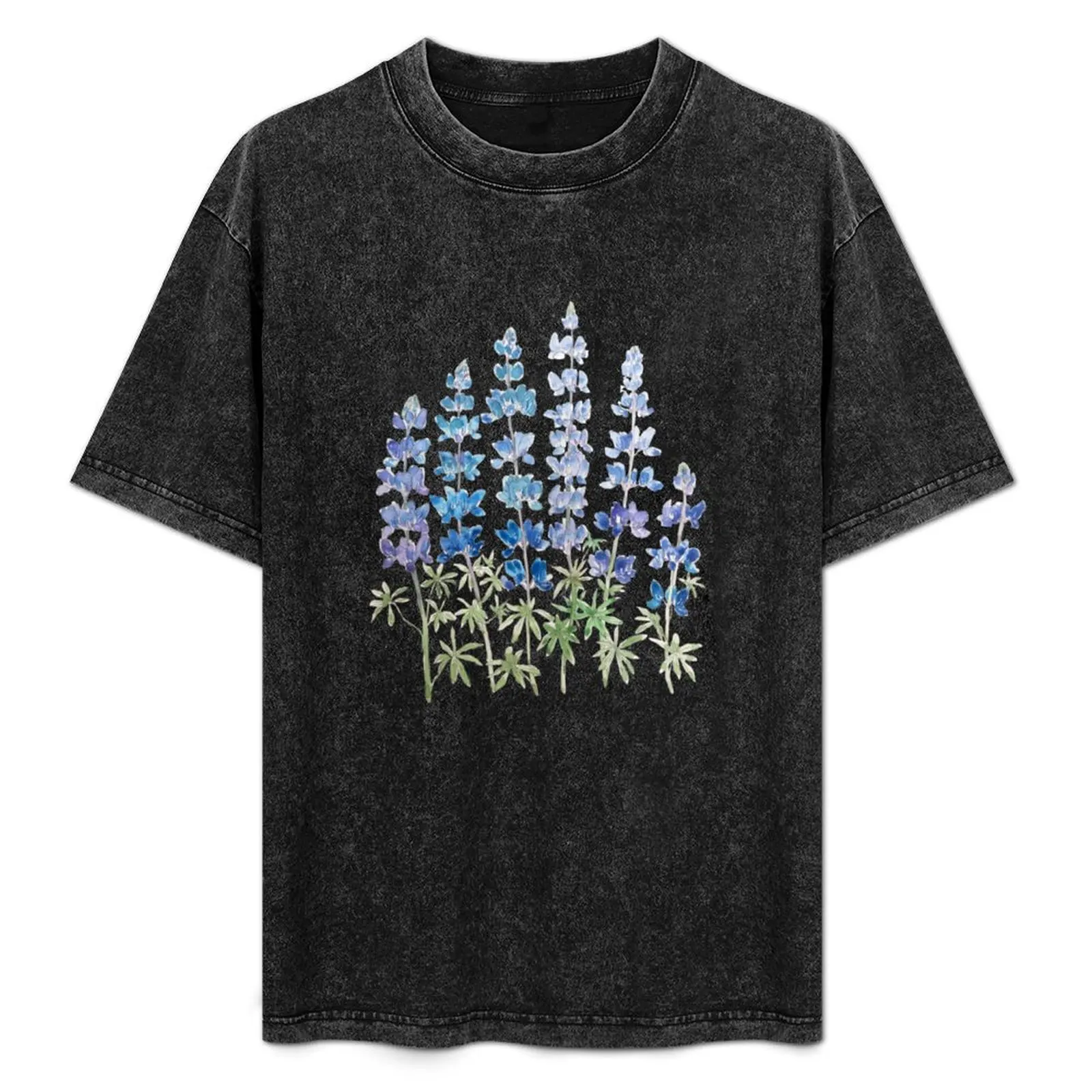 hand painted blue and purple lupin flowers watercolor T-Shirt Plus Size Everyday Tee Shirt
hand painted blue and purple lupin flowers watercolor T-Shirt Plus Size Everyday Tee Shirt