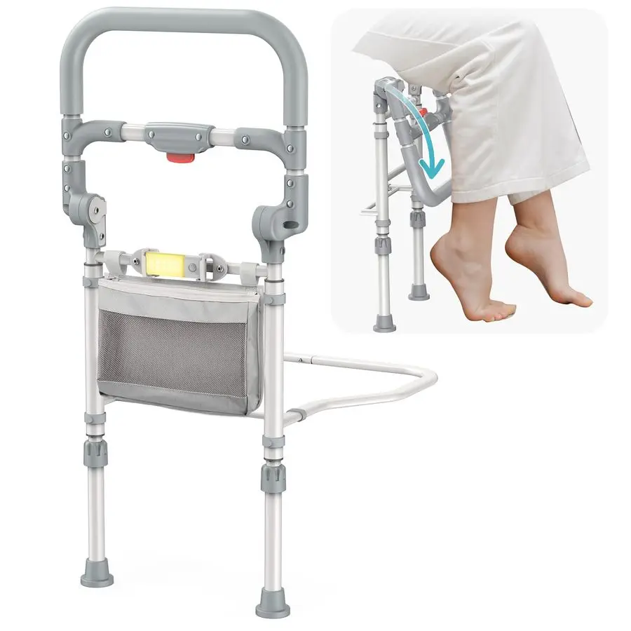 Поручни для пожилых людей, безопасные складные боковые перила для кровати для пожилых людей с датчиком движения, карман для хранения усилителя света, Adjus
Поручни для пожилых людей, безопасные складные боковые перила для кровати для пожилых людей с датчиком движения, карман для хранения усилителя света, Adjus