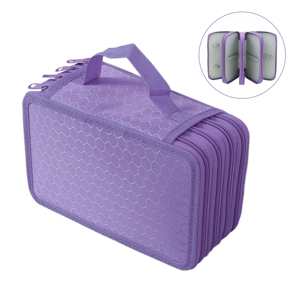 72 Slots Pencil Case Multi-Layer Nylon Oxford Organizer Large Capacity Pen Pouch for School Art Makeup Storage
72 Slots Pencil Case Multi-Layer Nylon Oxford Organizer Large Capacity Pen Pouch for School Art Makeup Storage