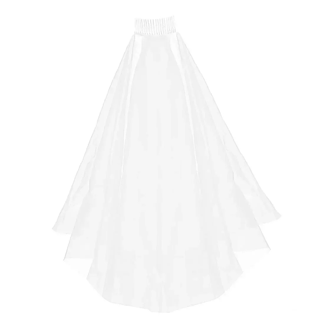 Wedding Bridal Veil with Comb 2 Tier Tulle Short Wedding Veil Fingertip Length
Wedding Bridal Veil with Comb 2 Tier Tulle Short Wedding Veil Fingertip Length
