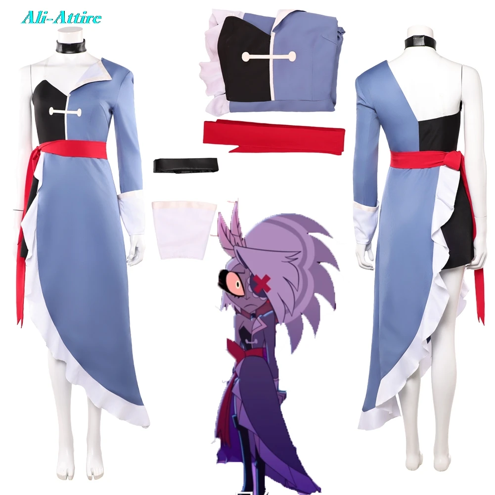 TV Hell Inn Косплей Вагги платья одежда с поясом для женщин взрослых вечерние маскировка ролевая игра костюм на Хэллоуин карнавальный наряд костюмы
TV Hell Inn Косплей Вагги платья одежда с поясом для женщин взрослых вечерние маскировка ролевая игра костюм на Хэллоуин карнавальный наряд костюмы