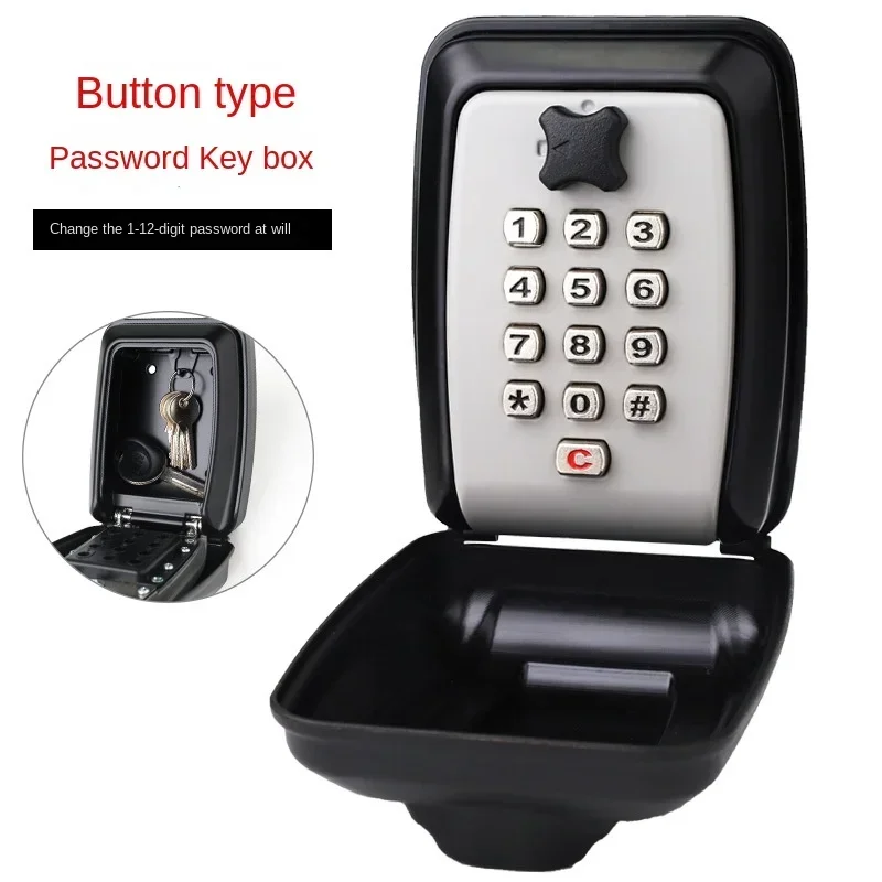 Outdoor Metal Decoration Company Construction Site Hotel Homestay Wall Mounted Waterproof And Anti-theft Button Password Key Box
Outdoor Metal Decoration Company Construction Site Hotel Homestay Wall Mounted Waterproof And Anti-theft Button Password Key Box