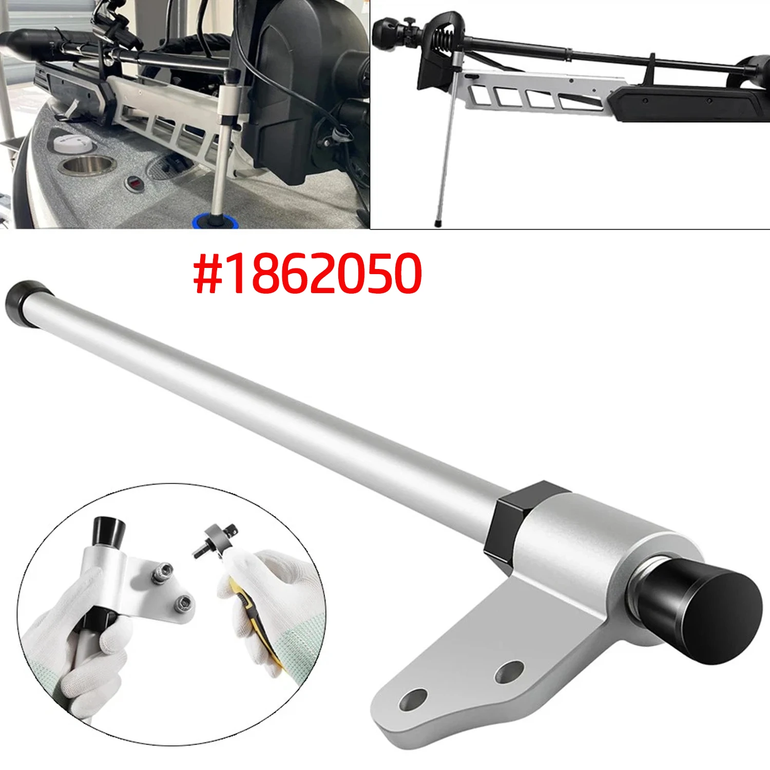 Marine Bow-Mount Stabilizer Kit #1862050 Compatible with Ultrex, Fortrex and Riptide SF Models
Marine Bow-Mount Stabilizer Kit #1862050 Compatible with Ultrex, Fortrex and Riptide SF Models