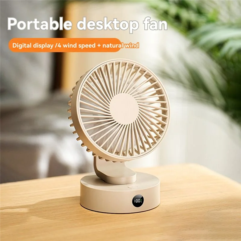 B58B-Summer New Product Portable Desktop Fan Compact USB Adjustable For Home Use Smart Digital Display Mini Electric Fan
B58B-Summer New Product Portable Desktop Fan Compact USB Adjustable For Home Use Smart Digital Display Mini Electric Fan