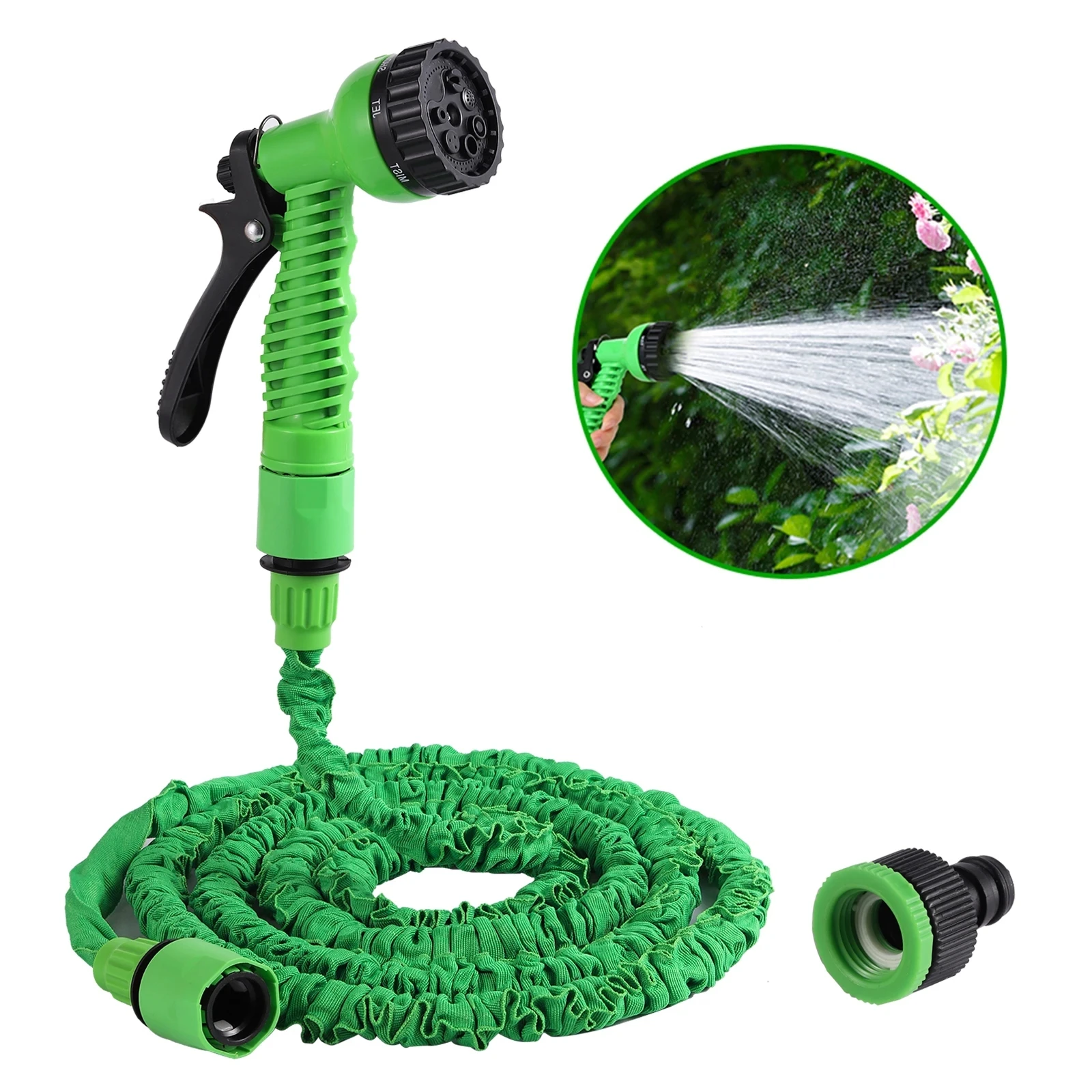7 Modes Water Gun Expandable Hose Kit 25/50FT Flexible Pipe Garden Watering Car Washing Hose Clearing Adjustable Spray Water Gun
7 Modes Water Gun Expandable Hose Kit 25/50FT Flexible Pipe Garden Watering Car Washing Hose Clearing Adjustable Spray Water Gun
