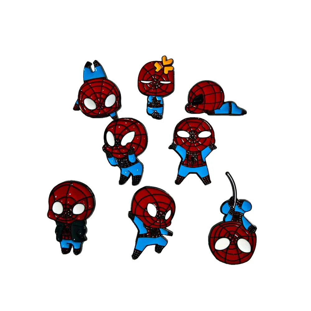 Cute Cartoon Spider Man Metal Badge Marvel Movie Superhero Alloy Brooch Anime Character Brooch Y2k Fashion Toys Anime Cartoon
Cute Cartoon Spider Man Metal Badge Marvel Movie Superhero Alloy Brooch Anime Character Brooch Y2k Fashion Toys Anime Cartoon