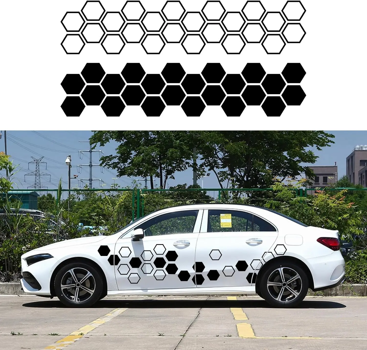 Car Stickers Customizable Waterproof Easy Install No Residue Grid Cellular Vinyl 48Pcs for Car SUV Truck RV Door Hood DIY
Car Stickers Customizable Waterproof Easy Install No Residue Grid Cellular Vinyl 48Pcs for Car SUV Truck RV Door Hood DIY