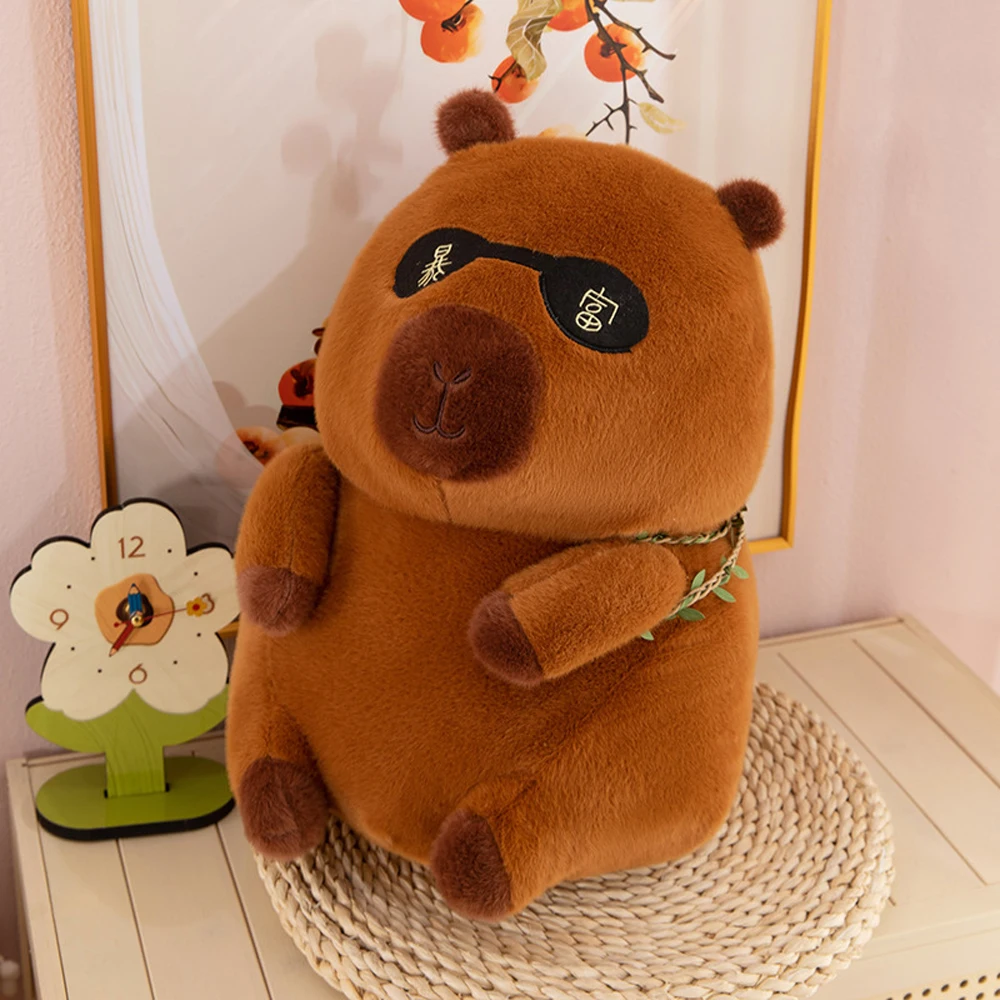 Kawaii To Be Rich Capybara Plush Toy Gourd Backpack Soft Capybara Cotton Doll Animal Cute Capybara Stuffed Doll Christmas Gift
Kawaii To Be Rich Capybara Plush Toy Gourd Backpack Soft Capybara Cotton Doll Animal Cute Capybara Stuffed Doll Christmas Gift