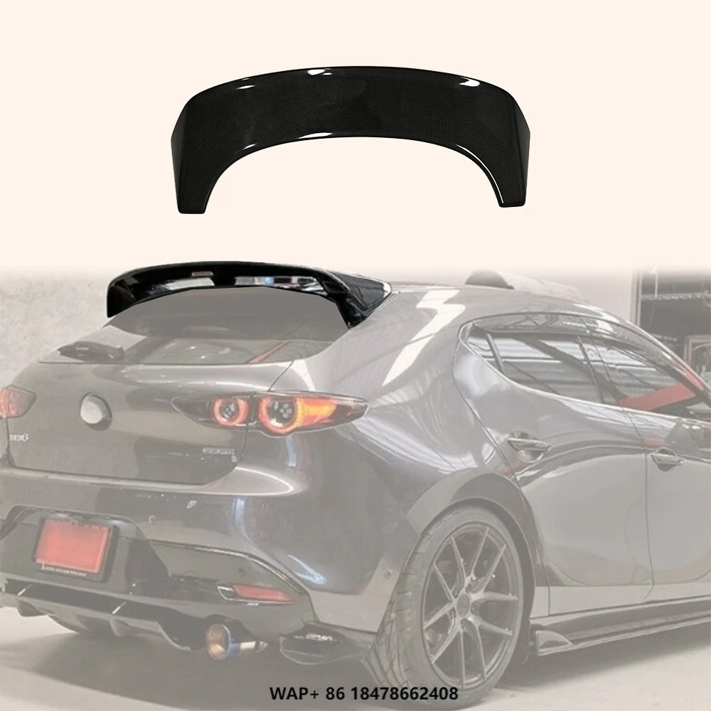 For Mazda 3 Axela Hatch Back 2020+ Carbon Fiber KZ Style Roof Spoiler Wing
For Mazda 3 Axela Hatch Back 2020+ Carbon Fiber KZ Style Roof Spoiler Wing