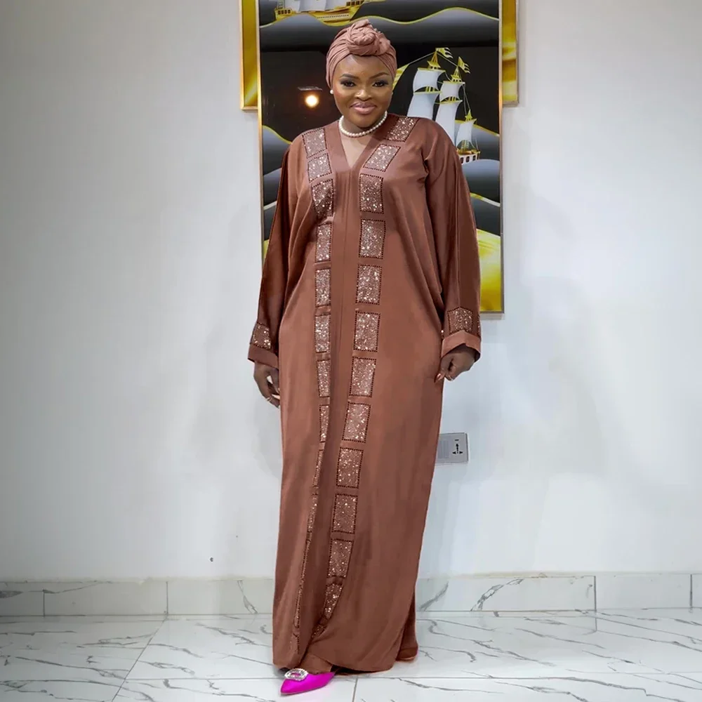 Abayas For Women Dubai African Muslim Fashion Dress Caftan Marocain Evening Party Dresses Boubou Robe Djellaba Femme 2025
Abayas For Women Dubai African Muslim Fashion Dress Caftan Marocain Evening Party Dresses Boubou Robe Djellaba Femme 2025