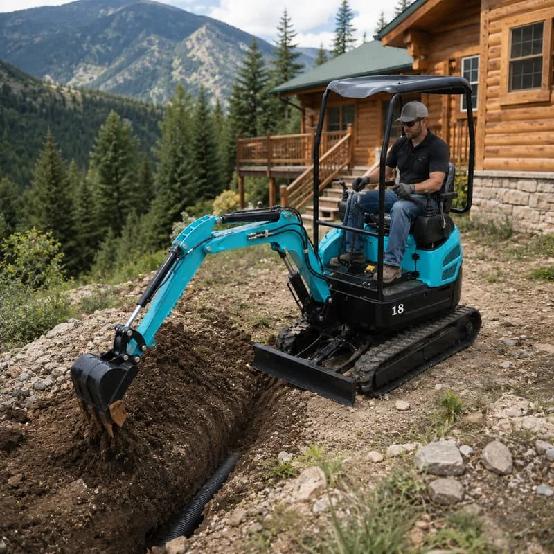2 Ton Compact Excavator Mini Digger CE Euro5 Customized Machine with Bucket Attachment for Digging and Loading Work
2 Ton Compact Excavator Mini Digger CE Euro5 Customized Machine with Bucket Attachment for Digging and Loading Work