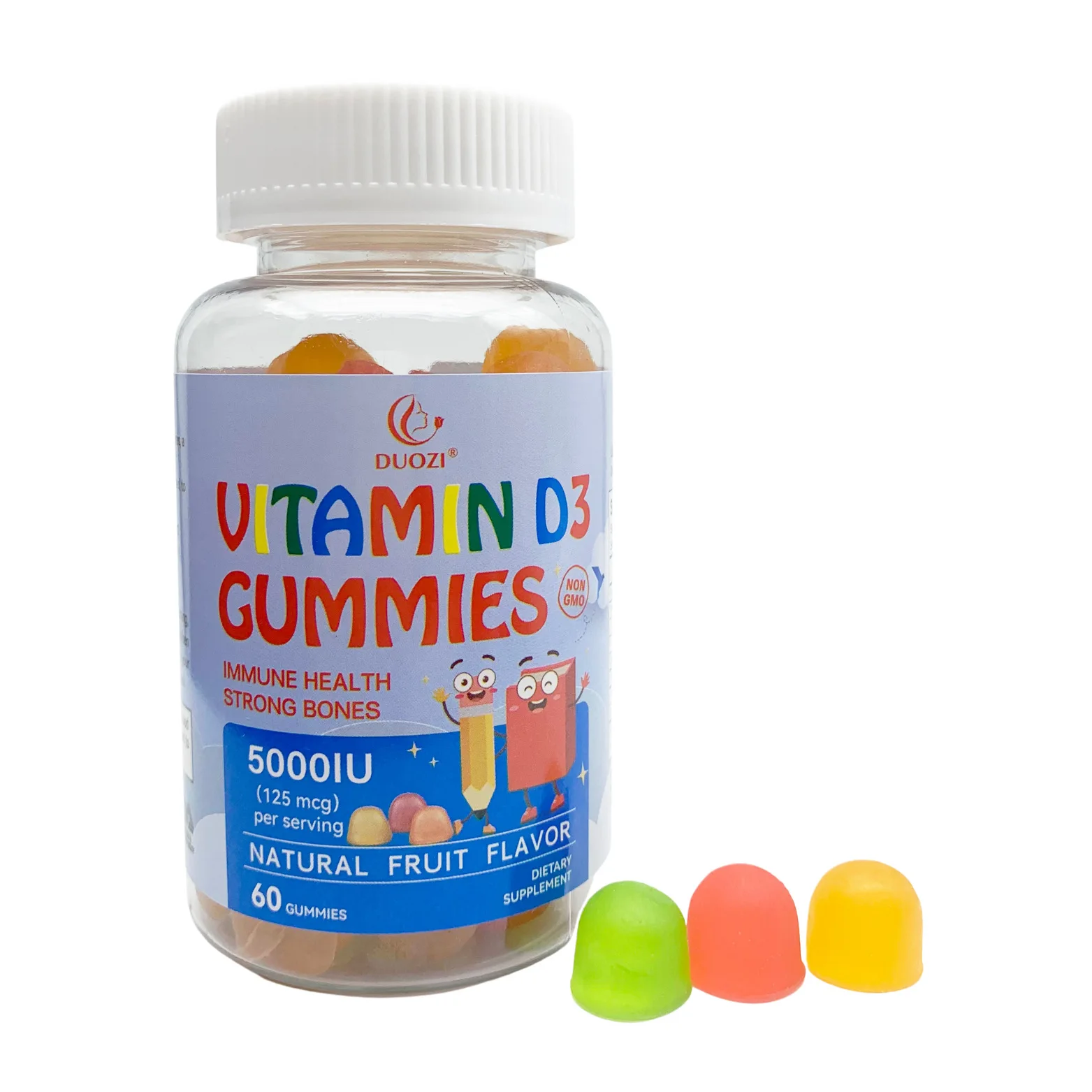 Multiple complex vitamin gummies supplement dietary fiber to promote growth promote healthy metabolism health food
Multiple complex vitamin gummies supplement dietary fiber to promote growth promote healthy metabolism health food