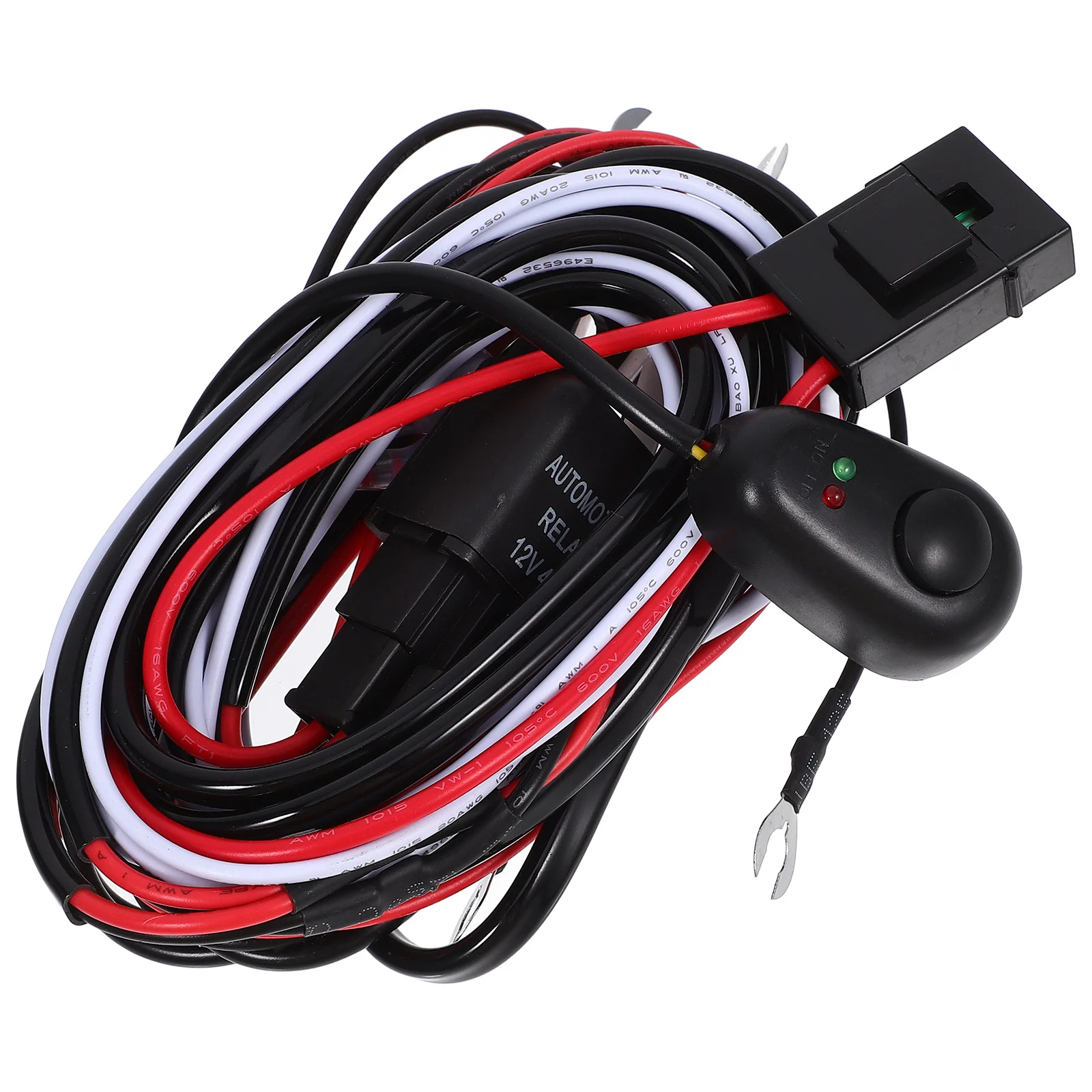 1Set LED Work Light Wiring Harness Kit 12V Waterproof for Off-Road Cars Trucks Suvs Fog Light Control Included Wiring Harness
1Set LED Work Light Wiring Harness Kit 12V Waterproof for Off-Road Cars Trucks Suvs Fog Light Control Included Wiring Harness