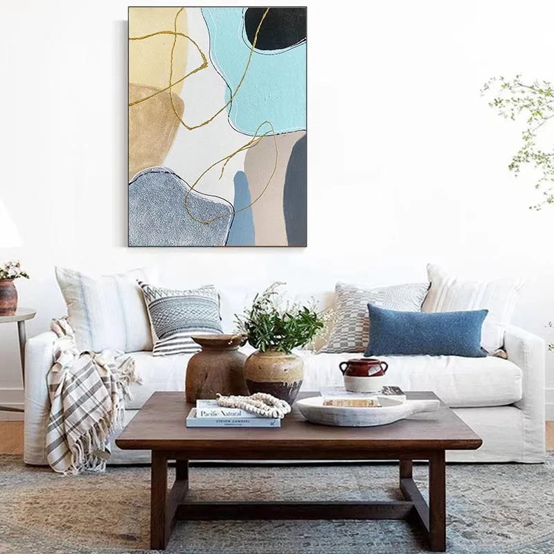 Can Customize Pure Hand-painted Oil Painting Living Room Background Wall Hanging Painting Abstract Simple Decorative Painting
Can Customize Pure Hand-painted Oil Painting Living Room Background Wall Hanging Painting Abstract Simple Decorative Painting