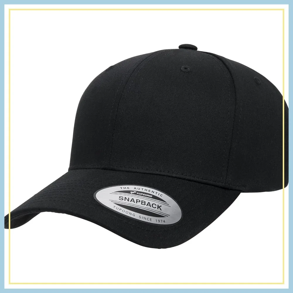 Unisex Adult Classic Retro Snapback Cap - High Quality Cotton, Adjustable Fit
Unisex Adult Classic Retro Snapback Cap - High Quality Cotton, Adjustable Fit