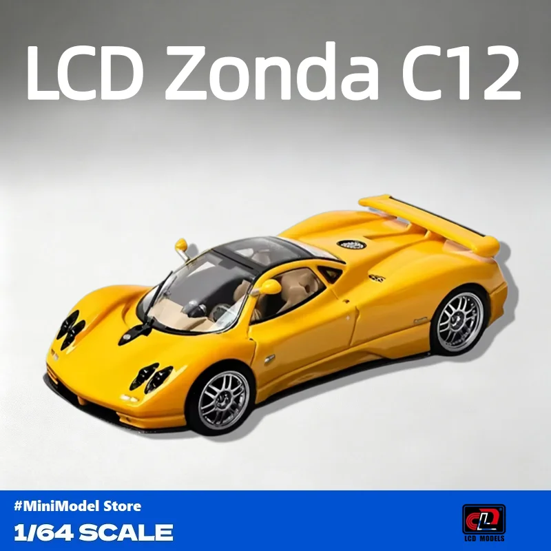LCD 1:64 Zonda C12 Yellow Diecast Model Car
LCD 1:64 Zonda C12 Yellow Diecast Model Car