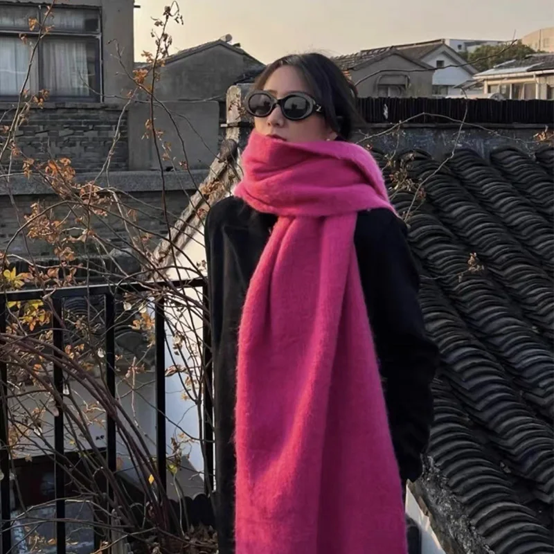 Роскошный однотонный шерстяной шарф, женский зимний платок с кисточками, носовой платок из пашмины, женское парео, мягкий уличный ветрозащитный Bufanda 2025
Роскошный однотонный шерстяной шарф, женский зимний платок с кисточками, носовой платок из пашмины, женское парео, мягкий уличный ветрозащитный Bufanda 2025