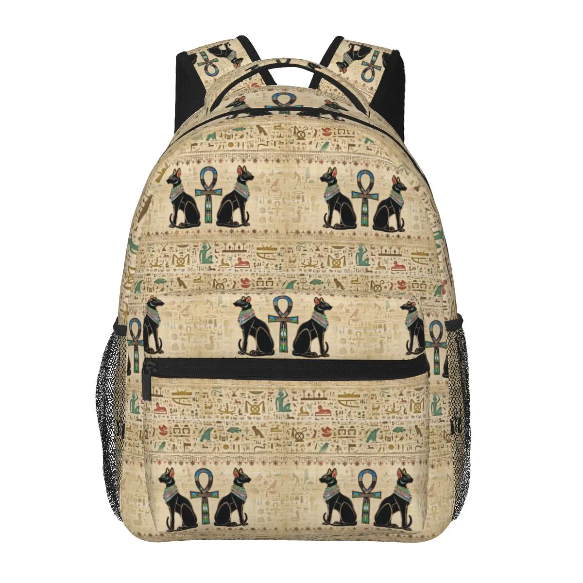Египетские кошки и Анк Крест Студенческий рюкзак Школьная сумка Походный дорожный рюкзак для мужчин и женщин Модная сумка для книг Сумки на плечо
Египетские кошки и Анк Крест Студенческий рюкзак Школьная сумка Походный дорожный рюкзак для мужчин и женщин Модная сумка для книг Сумки на плечо