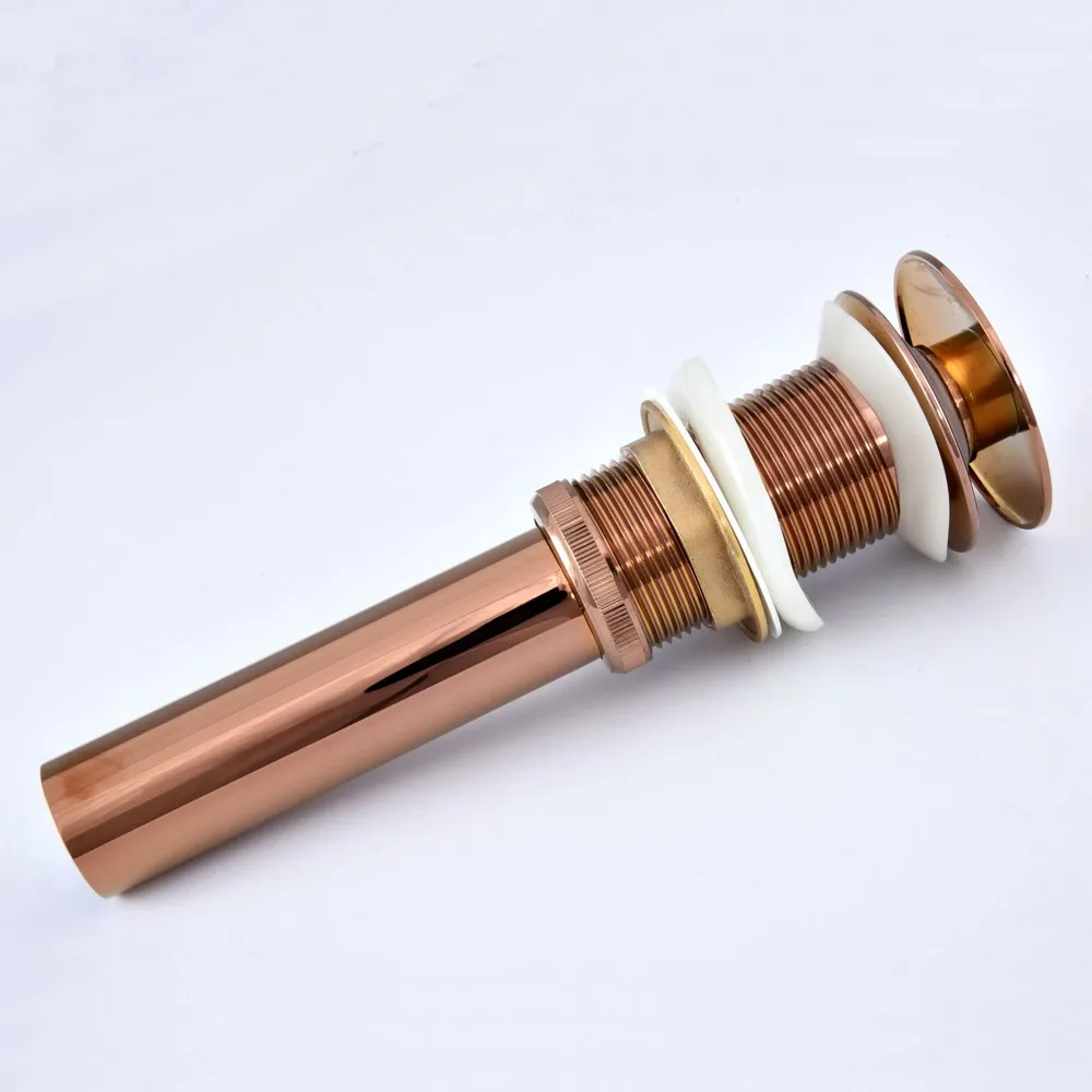 Luxury Rose Gold Copper Bathroom Basin Sink Pop Up Drain Brass without Overflow Vanity Sink Waste Drainer Lsd076
Luxury Rose Gold Copper Bathroom Basin Sink Pop Up Drain Brass without Overflow Vanity Sink Waste Drainer Lsd076