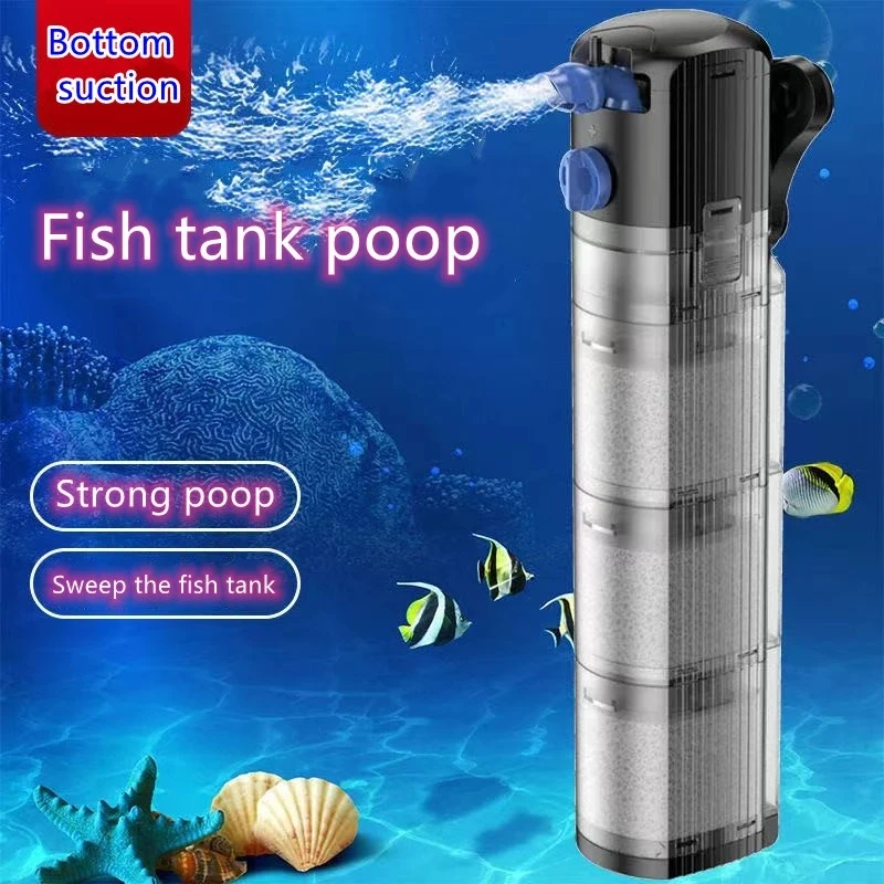 Аквариумный фильтр для аквариума, встроенная свободная вода, три в одном, цикл очистки воды
Аквариумный фильтр для аквариума, встроенная свободная вода, три в одном, цикл очистки воды