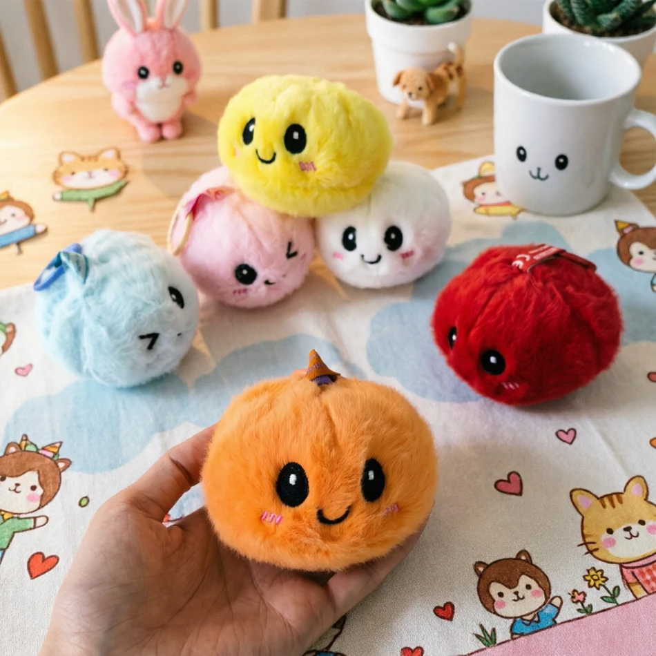 New Cute Steamed Bun Pendant Doll 6 Colors Randomly Bun Dumpling Shaped Plush Keychain Bag Pendant Simple Daily Birthday Gift
New Cute Steamed Bun Pendant Doll 6 Colors Randomly Bun Dumpling Shaped Plush Keychain Bag Pendant Simple Daily Birthday Gift