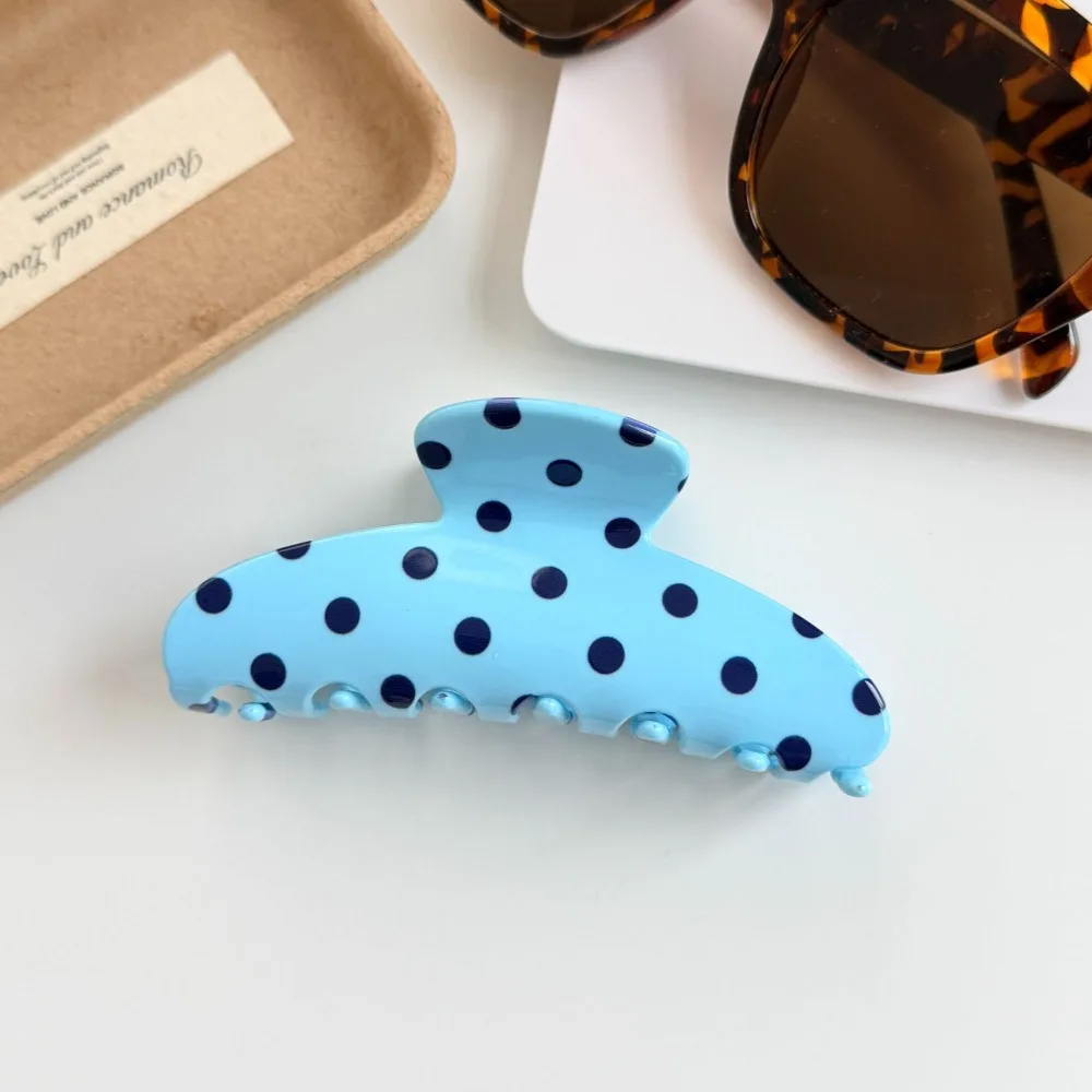 Fashion Hairpin Acetic Acid Hair Claw Retro Sweet Polka Dot Hair Clip Large Korean Style Acetate Shark Clip Headwear
Fashion Hairpin Acetic Acid Hair Claw Retro Sweet Polka Dot Hair Clip Large Korean Style Acetate Shark Clip Headwear
