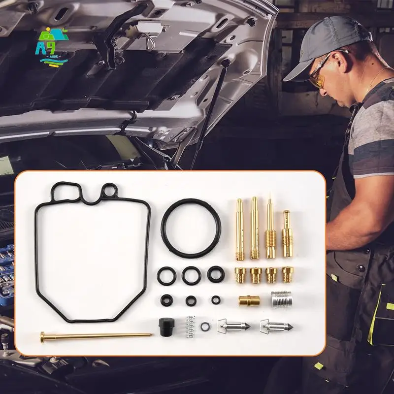 A09E-For Honda Hawk 400 CB400T CB400 N 1980-81 Carburetor Repair Carb Rebuild Kit 2 Sets
A09E-For Honda Hawk 400 CB400T CB400 N 1980-81 Carburetor Repair Carb Rebuild Kit 2 Sets