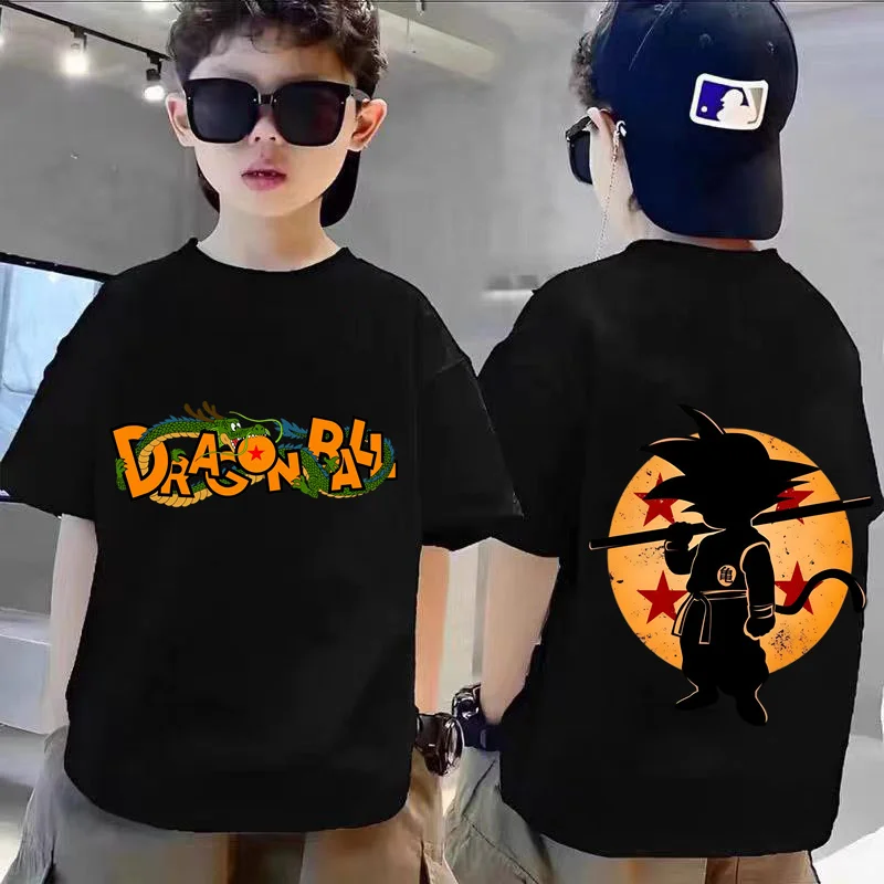 Dragon Ball Son Goku Son Gohan anime costume kids white T-shirt pure cotton short-sleeved cartoon top for boys and girls
Dragon Ball Son Goku Son Gohan anime costume kids white T-shirt pure cotton short-sleeved cartoon top for boys and girls