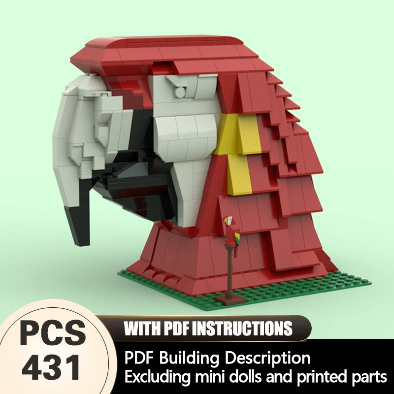 Creators Animal Series Model MOC Building Bricks Colorful Beaked Bird Modular Technology Gifts Holiday Assemble Children Toys
Creators Animal Series Model MOC Building Bricks Colorful Beaked Bird Modular Technology Gifts Holiday Assemble Children Toys