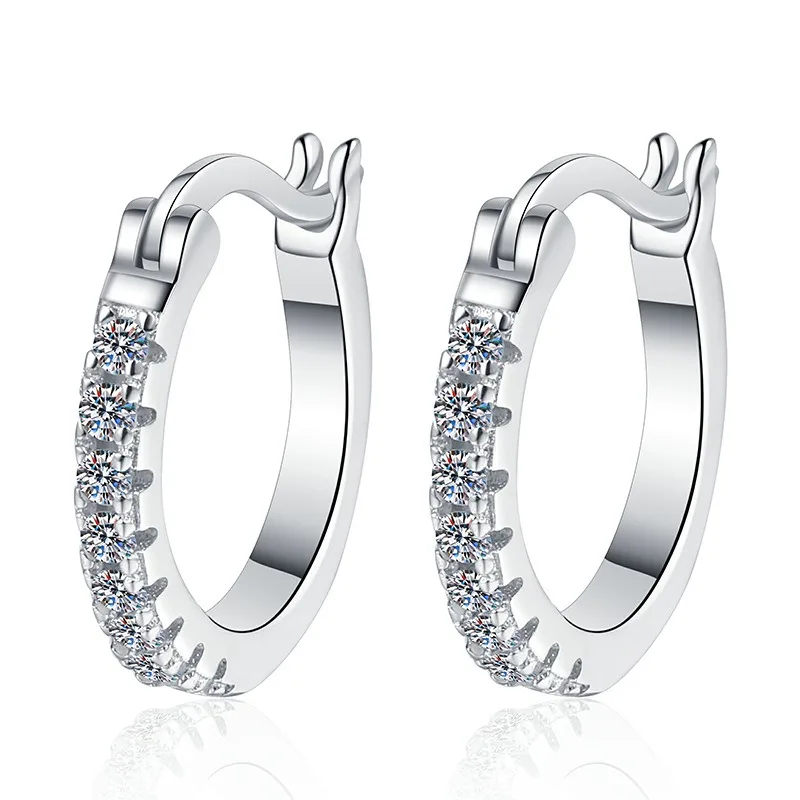 S925 Sterling Silver 0.24ct Moissanite Earrings Minimalist Dainty Studs Elegant Jewelry Gift for Women
S925 Sterling Silver 0.24ct Moissanite Earrings Minimalist Dainty Studs Elegant Jewelry Gift for Women