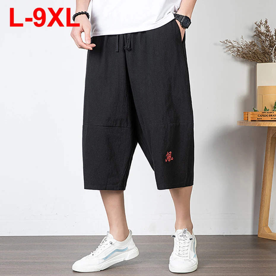 9XL 8XL Plus Size Men Shorts Summer Casual Loose Wide Leg Shorts Chinese Style Cotton Linen Shorts 6XL 7XL Big Size
9XL 8XL Plus Size Men Shorts Summer Casual Loose Wide Leg Shorts Chinese Style Cotton Linen Shorts 6XL 7XL Big Size