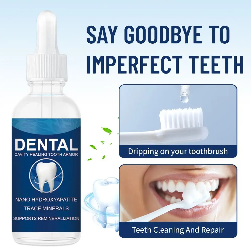 60ml Helps Keep Gum Healthy Cavity Healing Tooth Armor Clinically Strengthen Tooth Enamel Repair Dentite Cavity Healing Liquid
60ml Helps Keep Gum Healthy Cavity Healing Tooth Armor Clinically Strengthen Tooth Enamel Repair Dentite Cavity Healing Liquid
