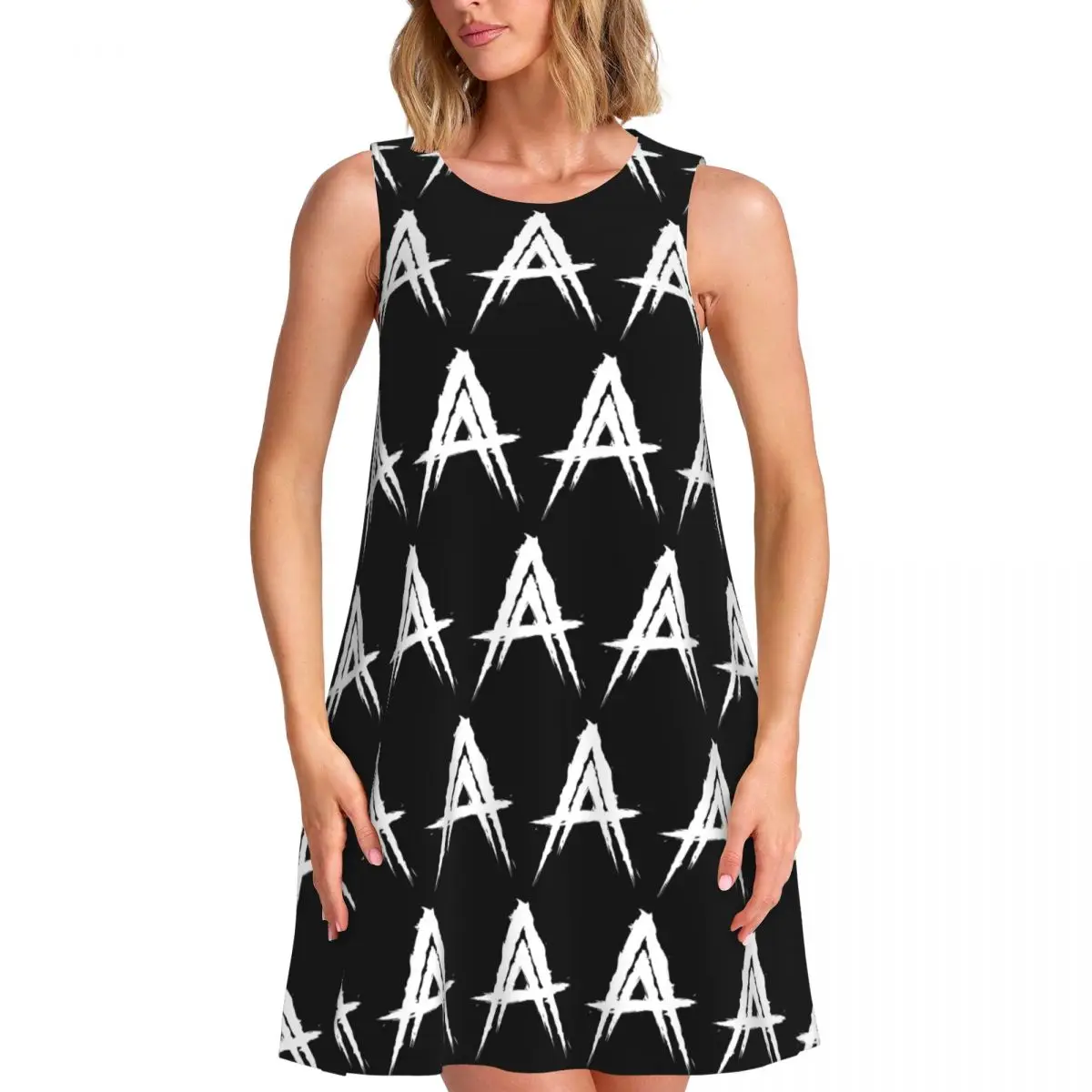 Custom Rapper A-Anuels Loose Sundress With Pocket Print Women's Sleeveless Dress For Beach Vacations Dress
Custom Rapper A-Anuels Loose Sundress With Pocket Print Women's Sleeveless Dress For Beach Vacations Dress