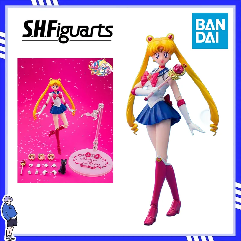 Фигурка BANDAI SAILOR MOON: Усаги Цукино (S.H.Figuarts) — Оригинальная коллекционная модель, игрушка для декора
Фигурка BANDAI SAILOR MOON: Усаги Цукино (S.H.Figuarts) — Оригинальная коллекционная модель, игрушка для декора