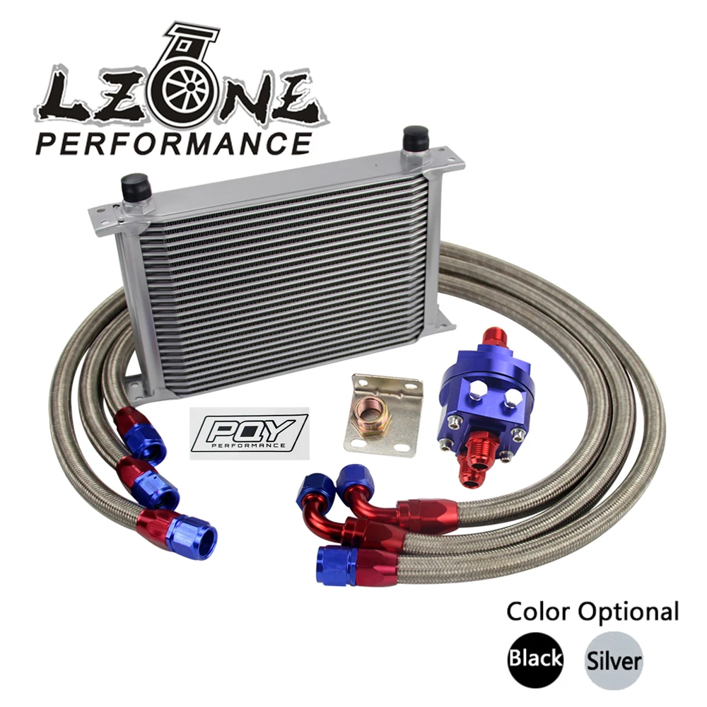 LZONE - UNIVERSAL 25 ROWS AN10 ENGINE TRANSMISS OIL COOLER KIT+FILTER RELOCATION WITH PQY STICKER AND BOX
LZONE - UNIVERSAL 25 ROWS AN10 ENGINE TRANSMISS OIL COOLER KIT+FILTER RELOCATION WITH PQY STICKER AND BOX