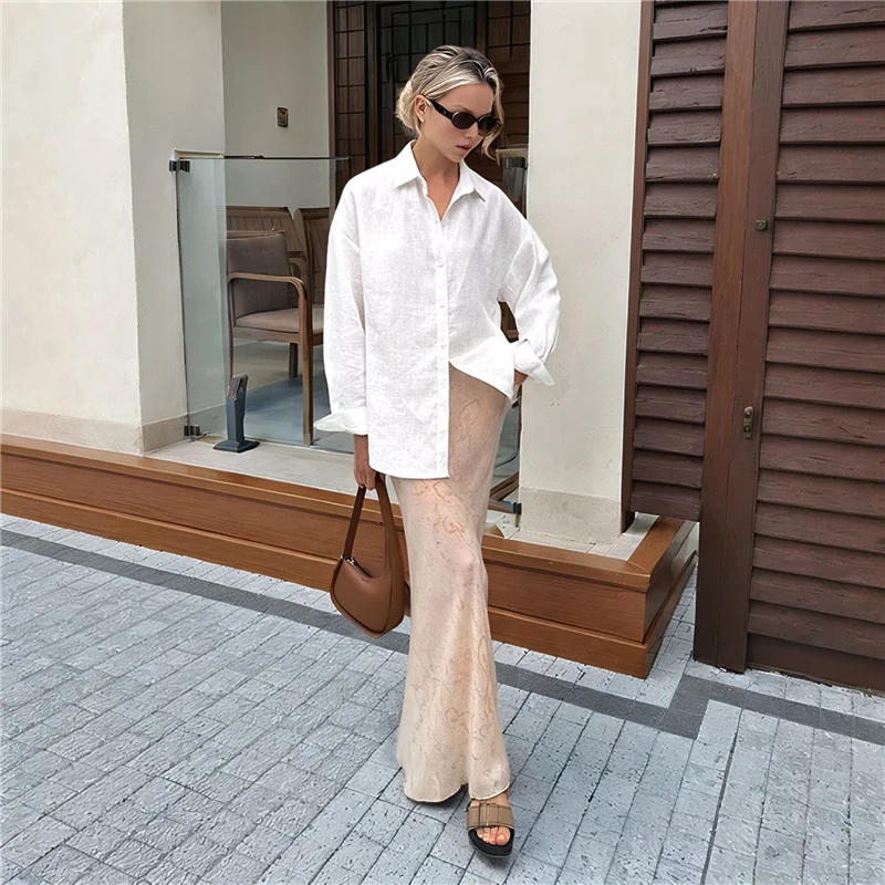 【Party-Decoration】Women Long Sleeve Beach Shirt Blouses Bathing Suit Cover Up Button Down Collar
【Party-Decoration】Women Long Sleeve Beach Shirt Blouses Bathing Suit Cover Up Button Down Collar