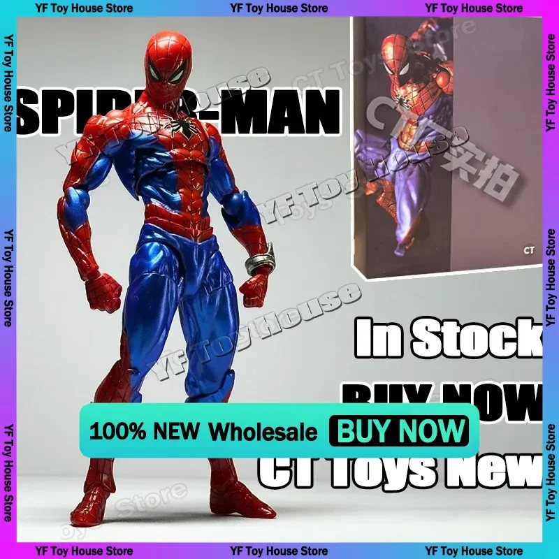 Ct Toys Spiderman Figure Amazing Yamaguchi Spider-Man 2.0 Agent Anti Venom Mafex Anime Action Figure Collection Toys Gifts
Ct Toys Spiderman Figure Amazing Yamaguchi Spider-Man 2.0 Agent Anti Venom Mafex Anime Action Figure Collection Toys Gifts