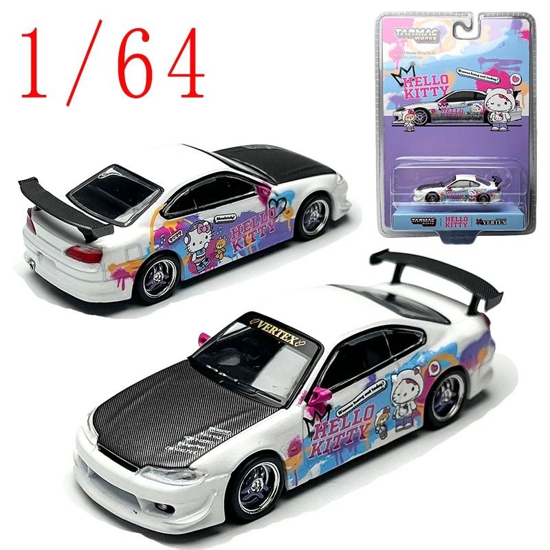 Модель автомобиля TW Diecast 1/64 Nissan Silvia S15, литая под давлением, из сплава, игрушечная машинка для мальчиков, в оригинальной коробке, для коллекционирования и демонстрации
Модель автомобиля TW Diecast 1/64 Nissan Silvia S15, литая под давлением, из сплава, игрушечная машинка для мальчиков, в оригинальной коробке, для коллекционирования и демонстрации