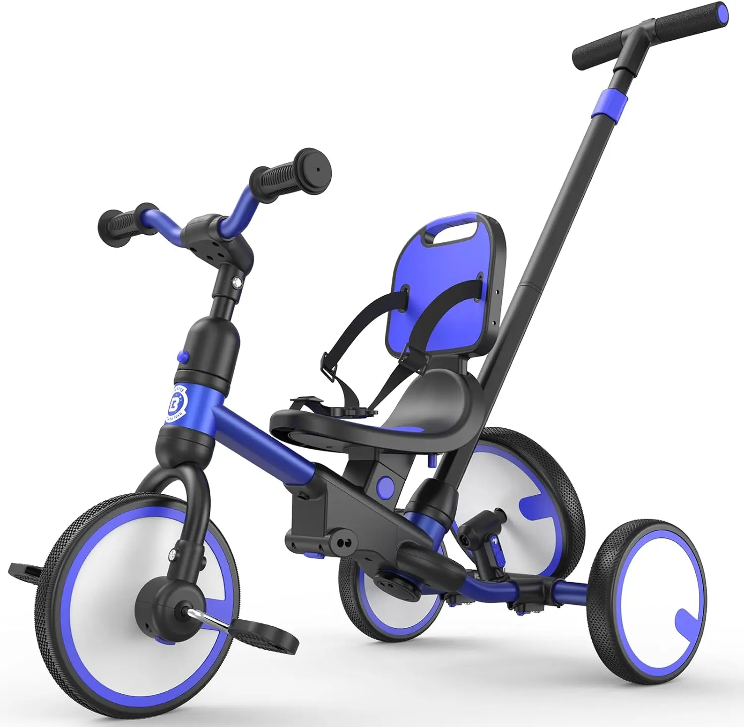 5-in-1 Toddler Tricycle with Push Handle, Grow with Me Kids Trike for 1-3 Years, Adjustable Parent Steering, Safety Seat with
5-in-1 Toddler Tricycle with Push Handle, Grow with Me Kids Trike for 1-3 Years, Adjustable Parent Steering, Safety Seat with