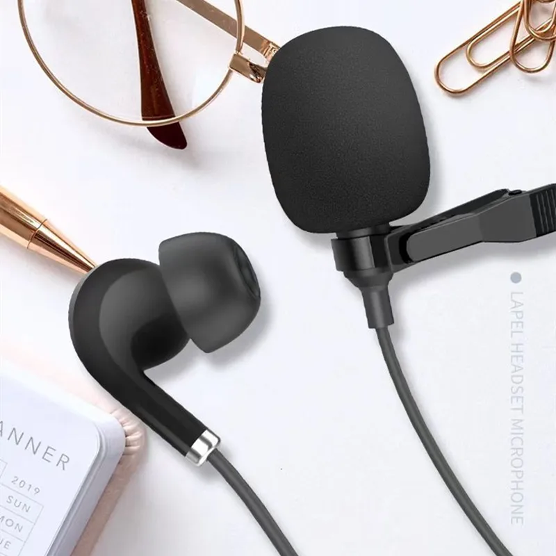 Portable Lavalier 1.5M Wire Microphone For iPhone Phone Mini Mic With Earphone Type C Microphone For DJ Microfon Broadcast
Portable Lavalier 1.5M Wire Microphone For iPhone Phone Mini Mic With Earphone Type C Microphone For DJ Microfon Broadcast