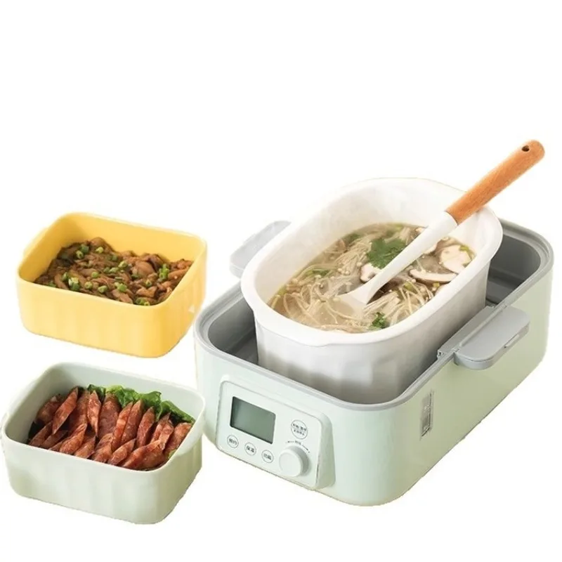 Multifunctional household electric stew pot, water bath stew pot, fully automatic scheduled steaming and cooking pot
Multifunctional household electric stew pot, water bath stew pot, fully automatic scheduled steaming and cooking pot