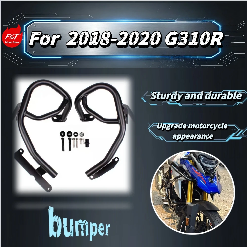 For G310R 2018-2020 Motorcycle Engine Bumper Body Crash Bar Anti-fall Protection Frame Mod Accessories
For G310R 2018-2020 Motorcycle Engine Bumper Body Crash Bar Anti-fall Protection Frame Mod Accessories